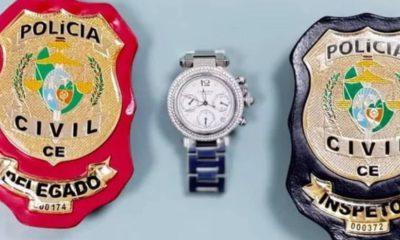 Polícia Civil recupera relógio de R$ 100 mil perdido em aeroporto em Fortaleza