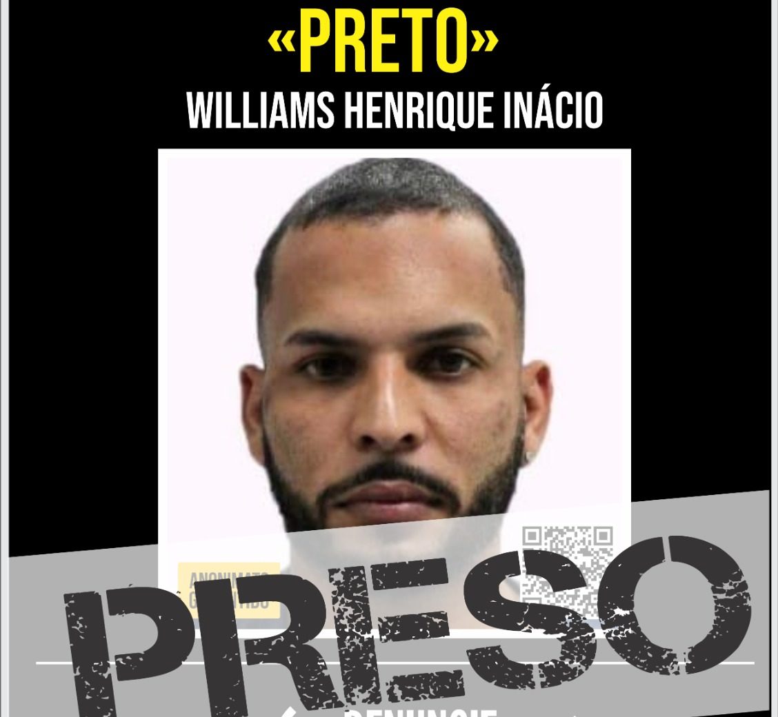 Williams Henrique Inácio, conhecido como "Preto", de 28 anos, estava sendo investigado por roubos em Alagoa Grande, na Paraíba