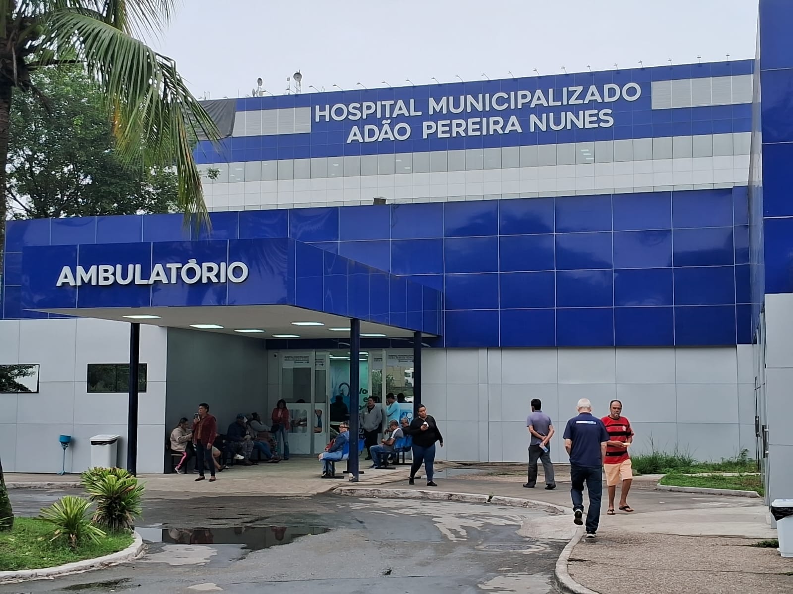 Hospital municipalizado Adão Pereira Nunes, na Baixada Fluminense.