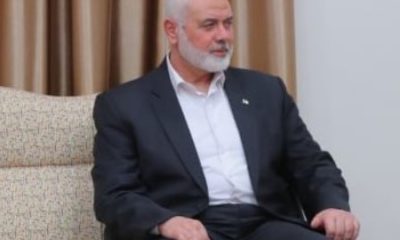 Líder do hamas, Ismail Haniyeh.