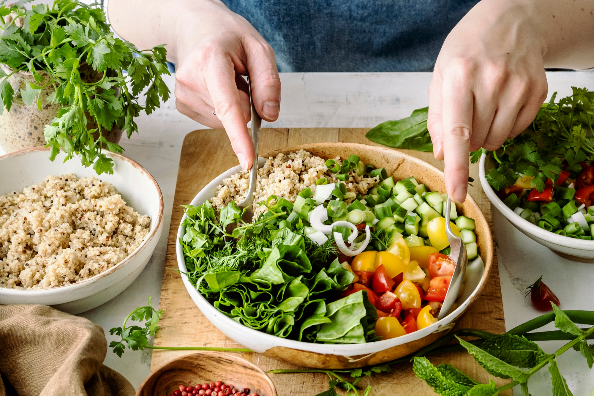 Dieta baseada em vegetais reduz idade biológica em apenas dois meses