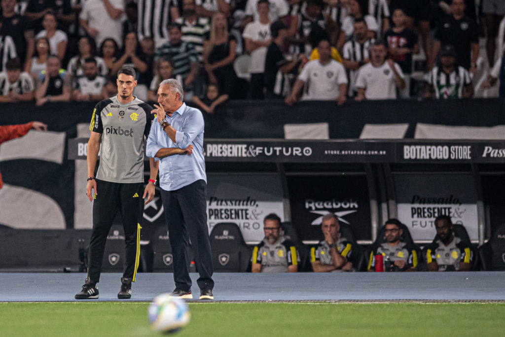 Tite e Matheus Bacci 