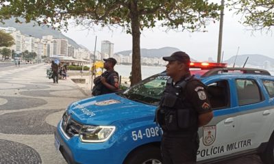 Polícia Militar em copacabana