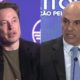 Elon Musk e Alexandre de Moraes em entrevistas