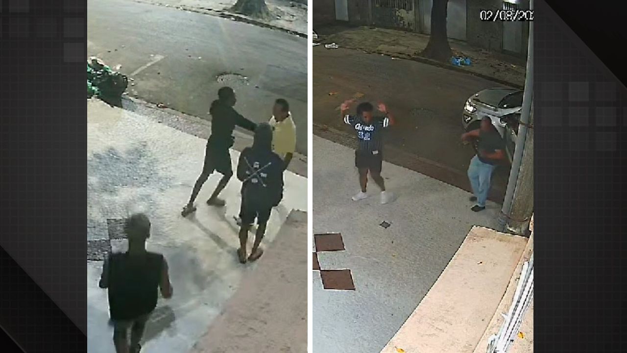 Imagens mostram onda de assaltos em rua do Méier.