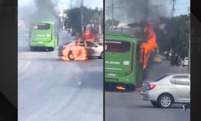 Policiamento é reforçado em Caxias após criminosos incendiarem ônibus