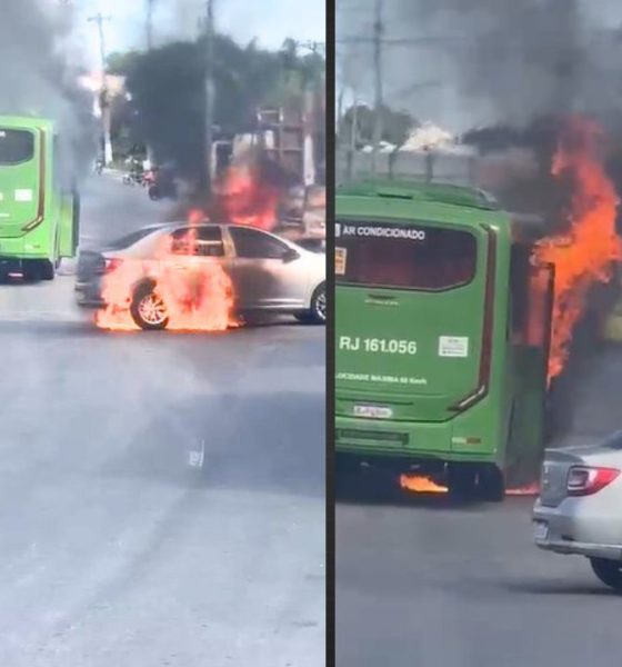 Policiamento é reforçado em Caxias após criminosos incendiarem ônibus