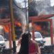 Criminosos incendeiam ônibus e bloqueiam vias em Belford Roxo