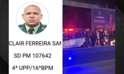 Policial Saint Clair Ferreira dos Santos foi morto a tiros na Baixada Fluminense.