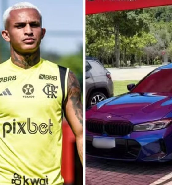 Weslay, lateral do Flamengo recupera carro roubado em Bonsucesso.