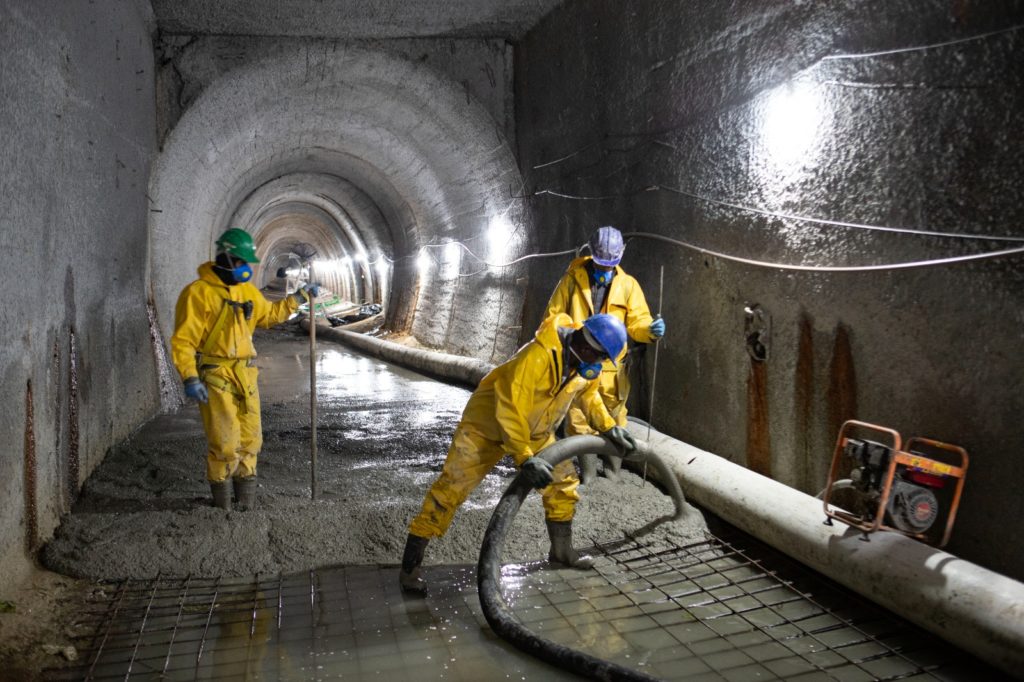 Obras de Recuperação de túnel em Petrópolis têm etapa concluída