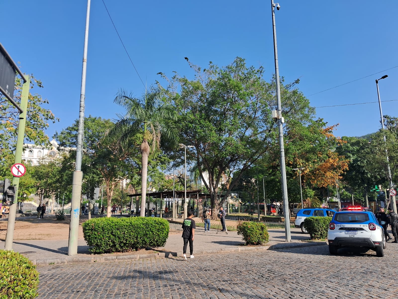 Praça Barão de Drumond, em Vila Isabel