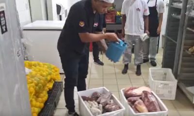 Fiscalização em padaria de Niterói termina com apreensão de 150 kg de alimentos impróprios.