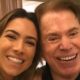 Patricia Abravanel e Silvio Santos.