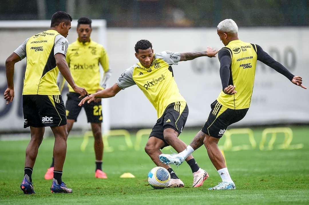 Treino do Flamengo (Foto: Divulgação/Flamengo)