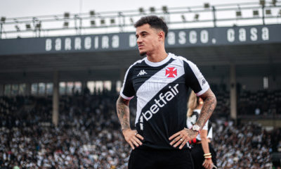 Apresentação de Philippe Coutinho (Foto: Leandro Amorim/Vasco)