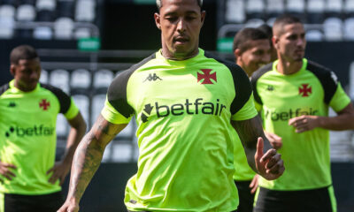 David. Treino do Vasco (Foto: Leandro Amorim/Vasco)