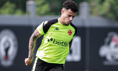 Coutinho. Treino do Vasco (Foto: Matheus Lima/Vasco)