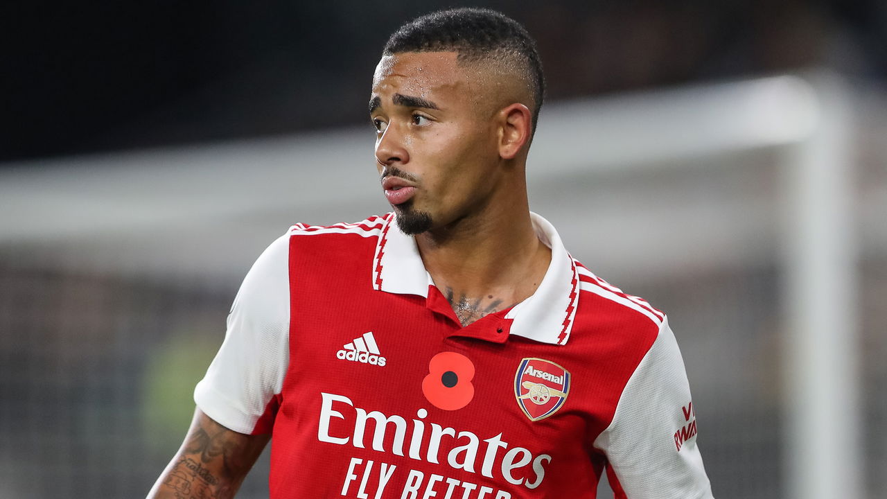 Joelho de Gabriel Jesus complica a temporada do Arsenal