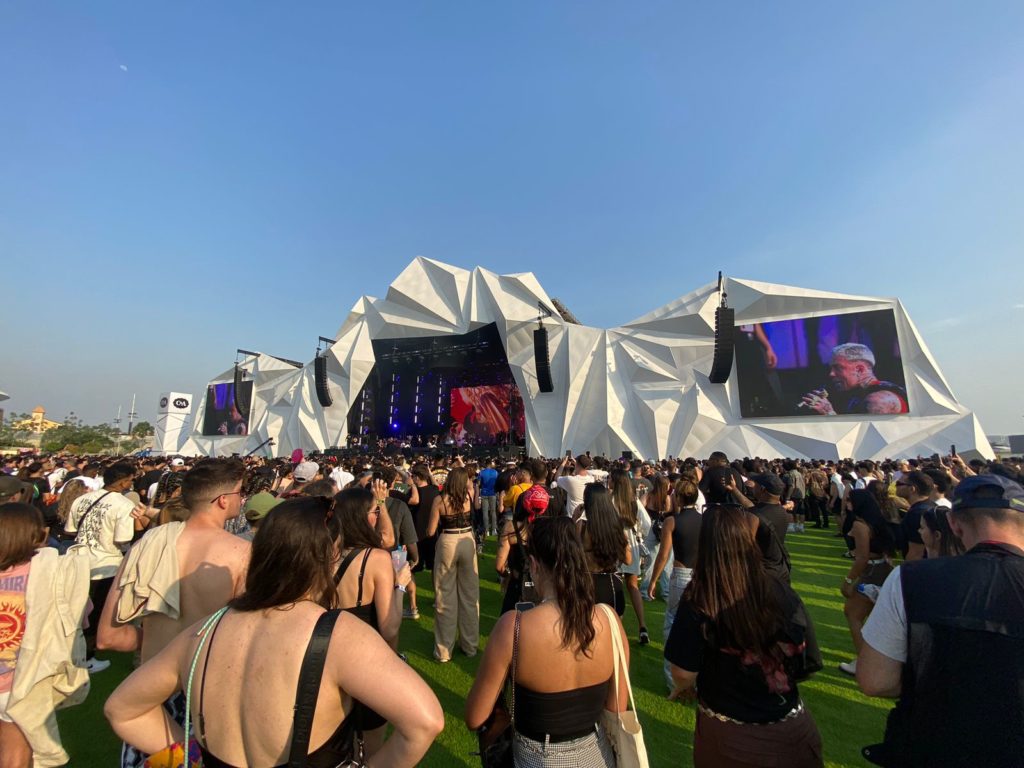 Palco Sunset no Rock in Rio 2024.