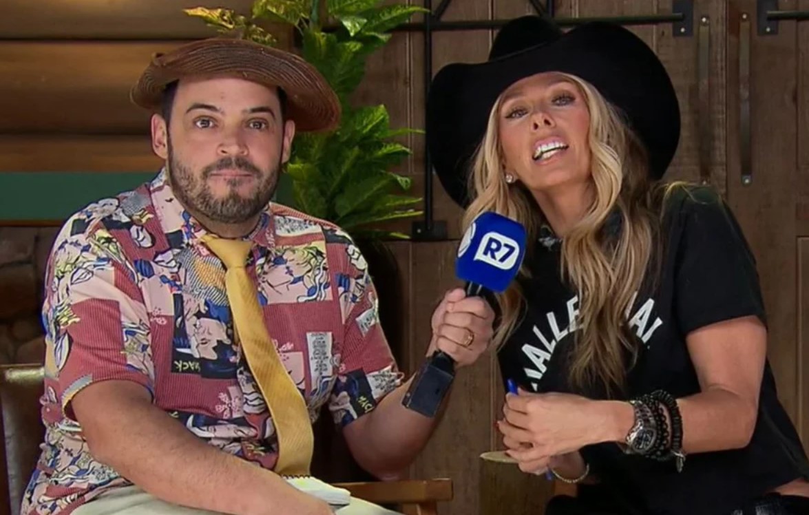 Mateus Ceará e Adriane Galisteu