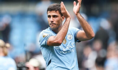 Rodri sofre lesão no ligamento cruzado e abala o Manchester City