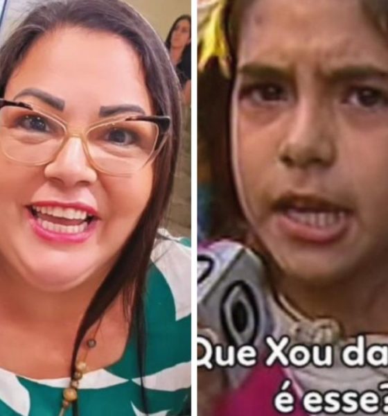 Mulher do meme 'Que Xou da Xuxa é esse?' recria vídeo com Lívia Andrade