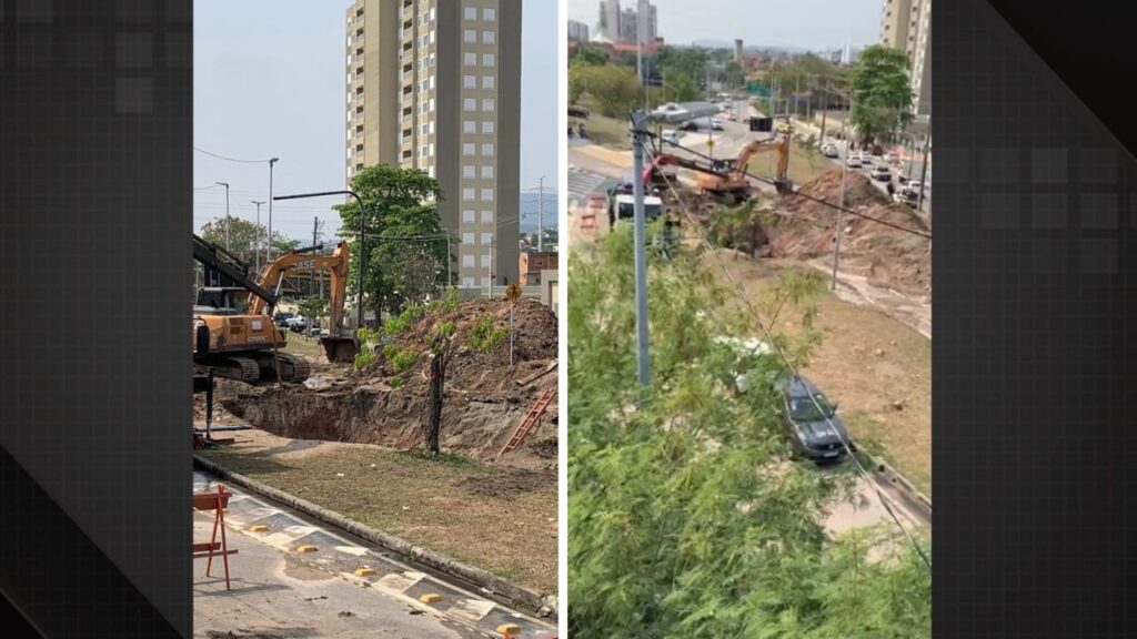 Rompimento de tubulação provoca falta d'água na Zona Norte