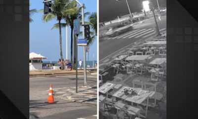 Vídeo mostra atropelamento que matou idoso em Ipanema