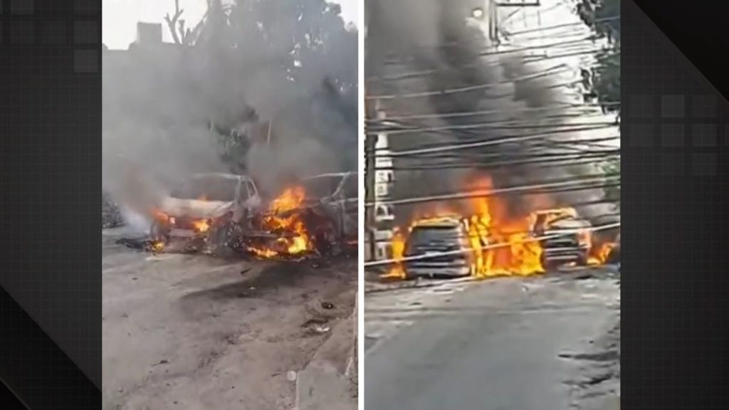 Criminosos incendeiam barricadas e provoca o fechamento de escolas e hospitais São Gonçalo