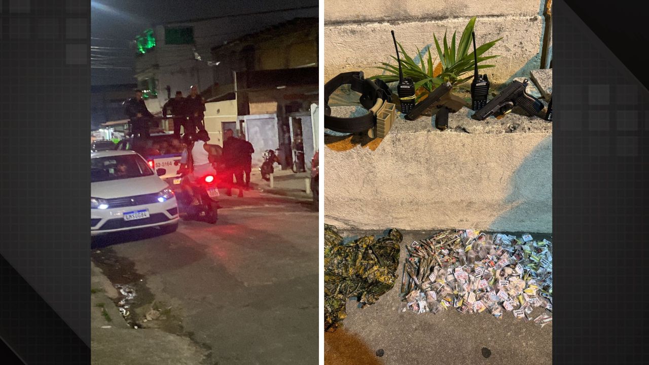 PM prende sete criminosos após intenso tiroteio na Vila Kennedy