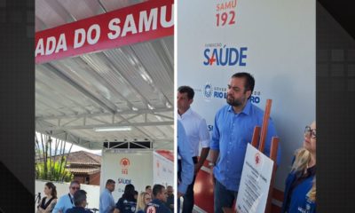 Governo do Rio inaugura nova base do SAMU em Vargem Grande