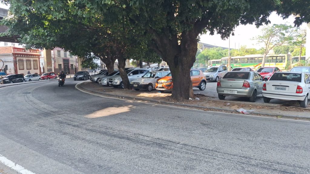 Rua de São Cristóvão onde acidente que acabou decepando braço de menino aconteceu.