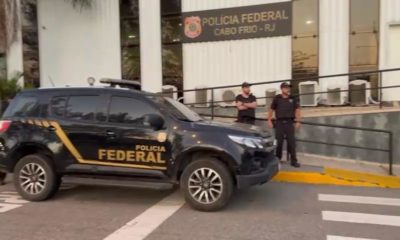 Polícia Federal em Cabo Frio.