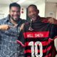 Naldo e Will Smith.