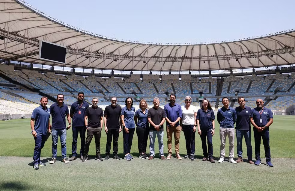 Vistoria da Fifa no Maracanã