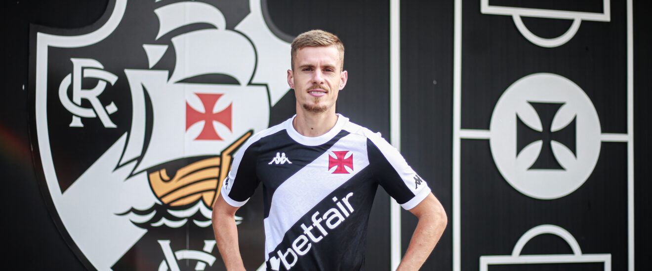 Max Dominguez anunciado pelo Vasco (Foto: Matheus Lima/Vasco)