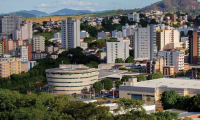 Cidade de Muriaé, em Minas Gerais.