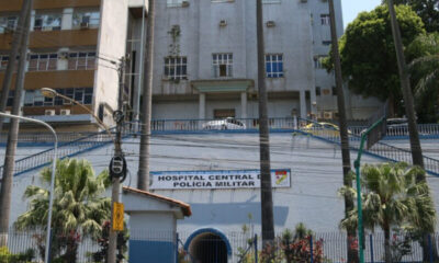 Hospital Central da Polícia Militar, no Estácio, no Centro do Rio