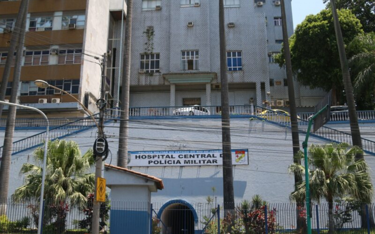 Hospital Central da Polícia Militar, no Estácio, no Centro do Rio