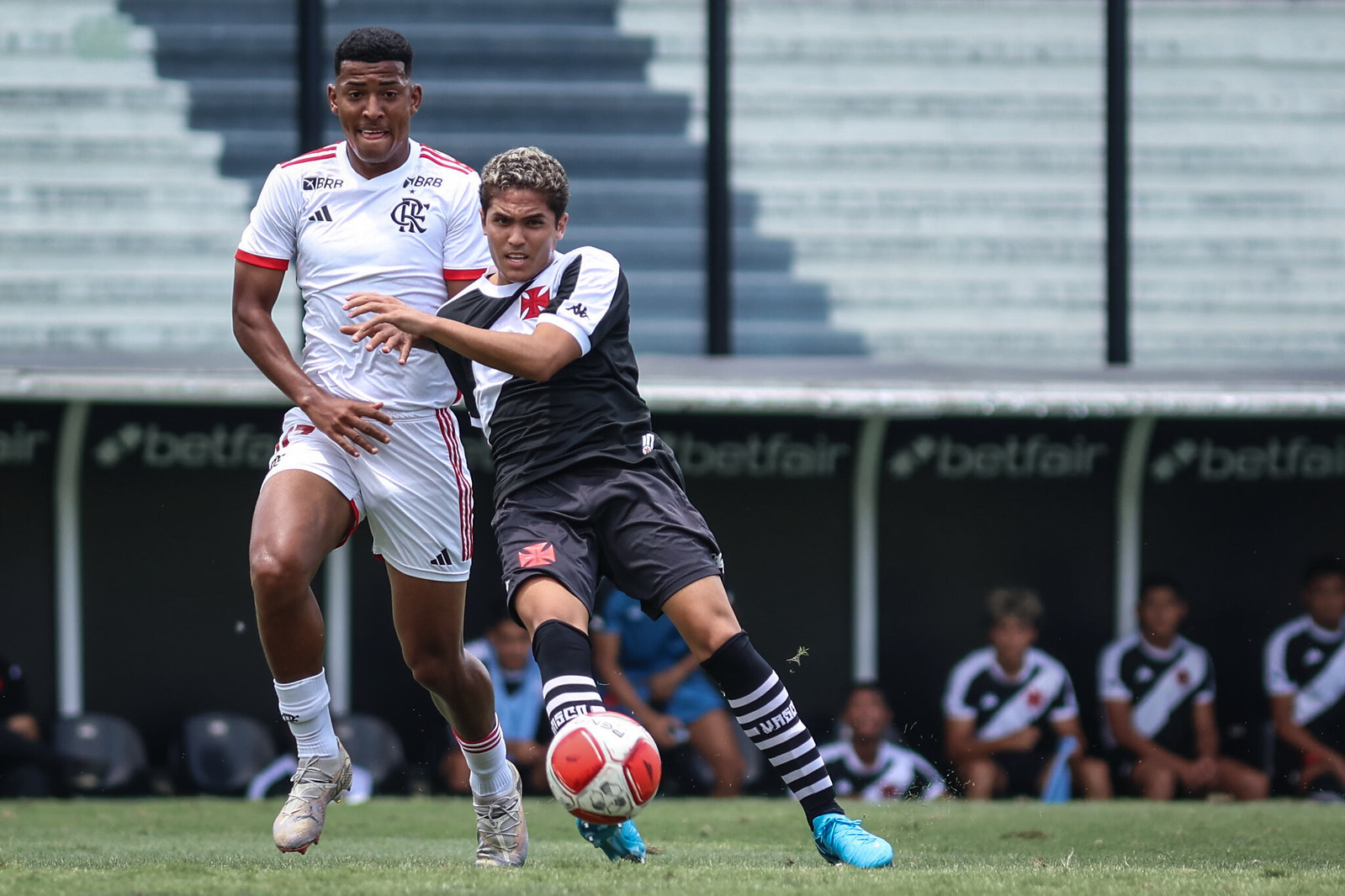 Paulinho Babilônia. Vasco x Flamengo Sub-20 (Foto: Dikran Sahagian/Vasco)