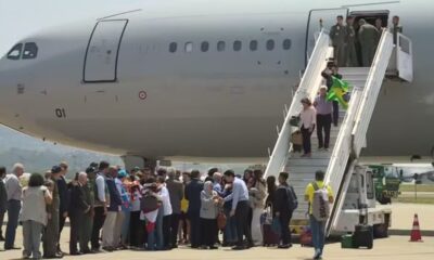 Quinto voo da FAB com refugiados do Líbano chega a São Paulo