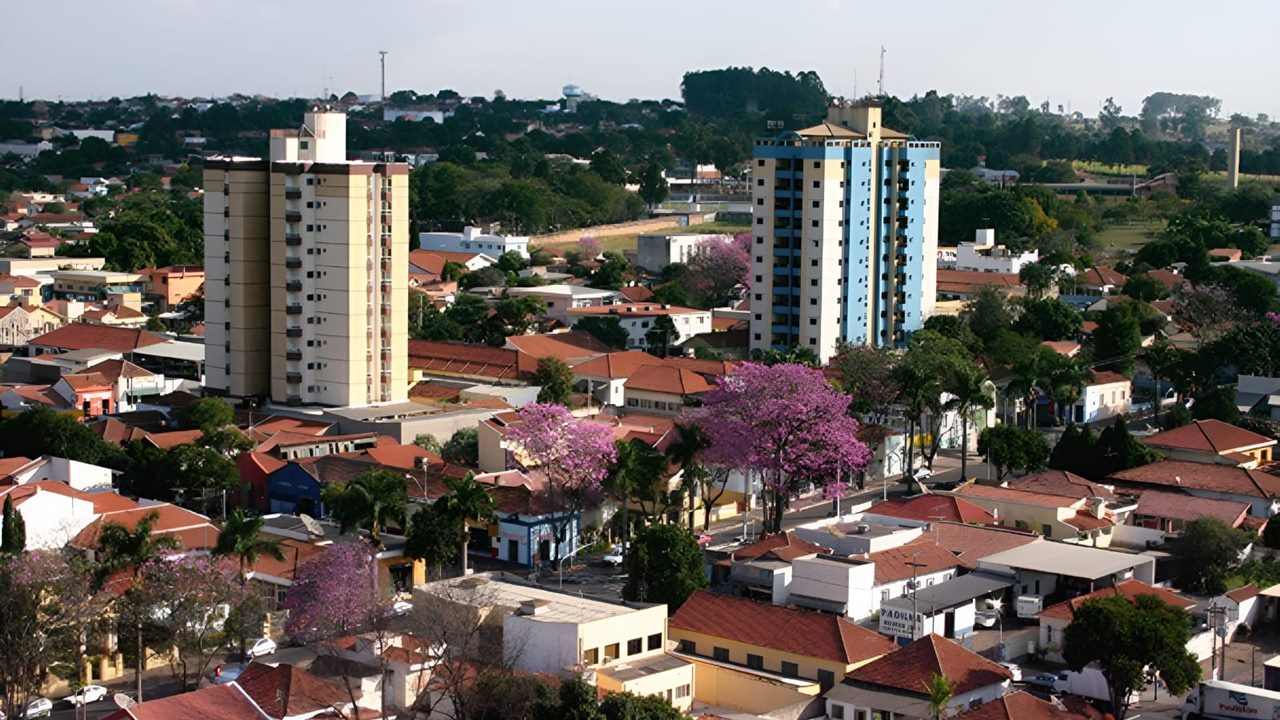 Cidade do interior de SP encantando com sua natureza exuberante