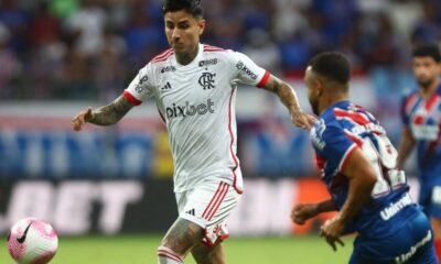 Atuações do Flamengo contra o Bahia: Gerson está sobrando