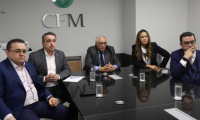 Coletiva de imprensa do CFM sobre violência contra médico