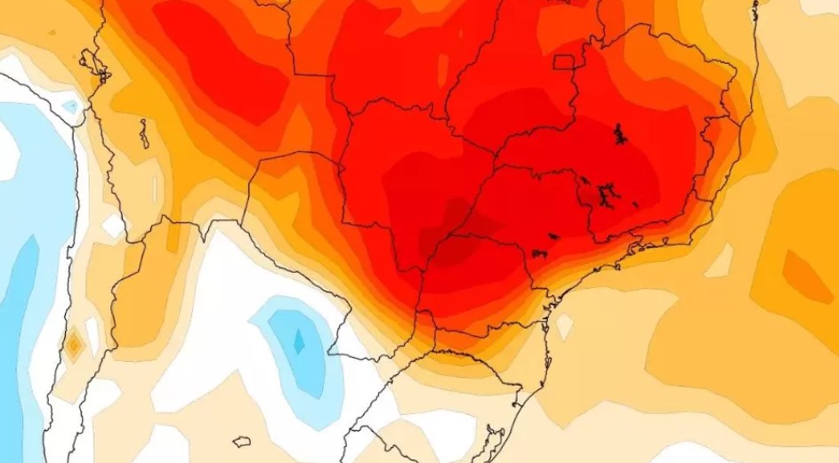 Outubro terá altas temperaturas no Brasil.