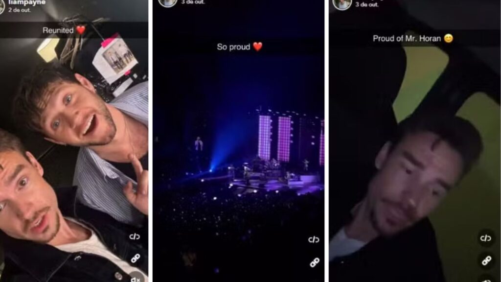 Vìdeos postados na conta de Liam Payne horas antes da morte do cantor. 