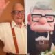 Idoso faz 90 anos e viraliza como personagem da Disney em festa temática