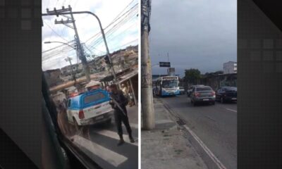 Motoristas voltam na contramão na Av. Pastor Martin Luther King durante tiroteio