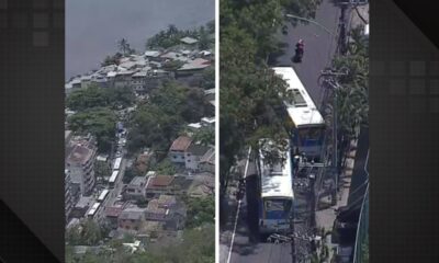 Criminosos sequestram cinco ônibus e bloqueiam Estrada do Itanhangá